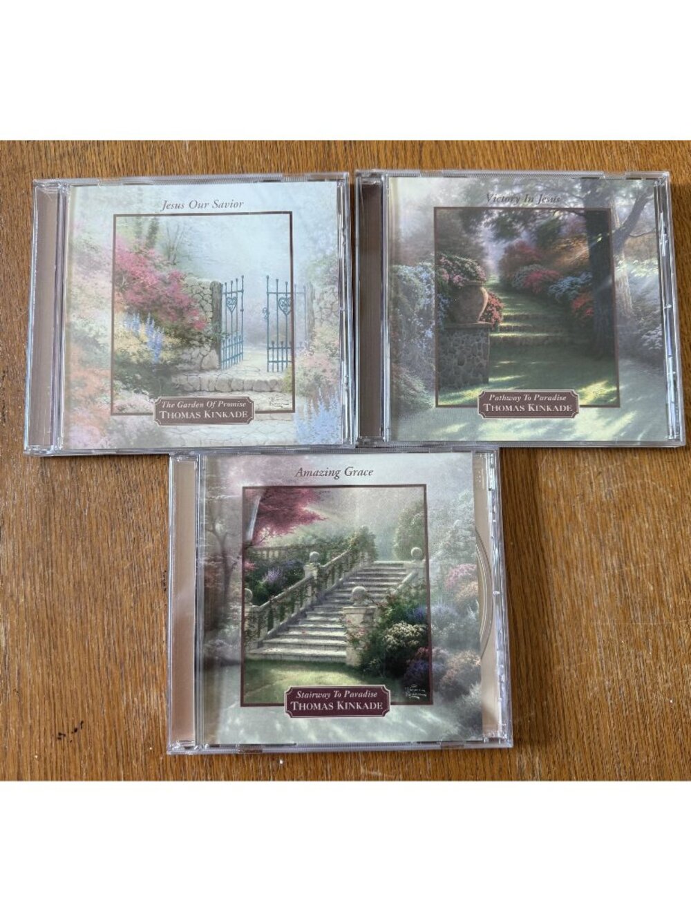Thomas Kinkade Themed Praise Music CD'S Lot of 3